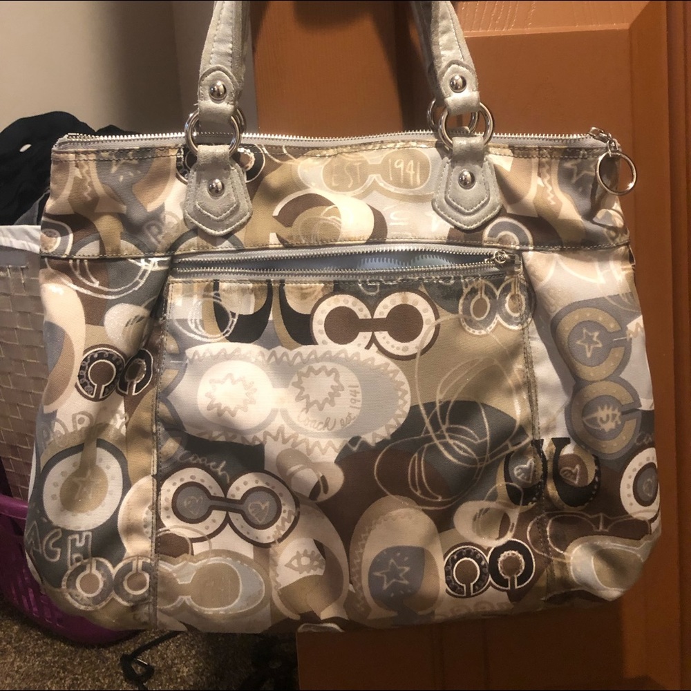 Coach tote purse